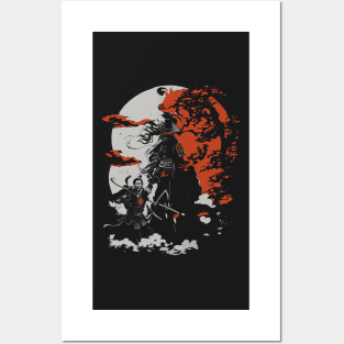 Samurai Shadows Posters and Art